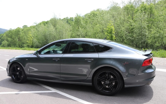 Audi A7 cena 110000 przebieg: 220000, rok produkcji 2014 z Myślenice małe 22